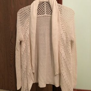 Cream cardigan